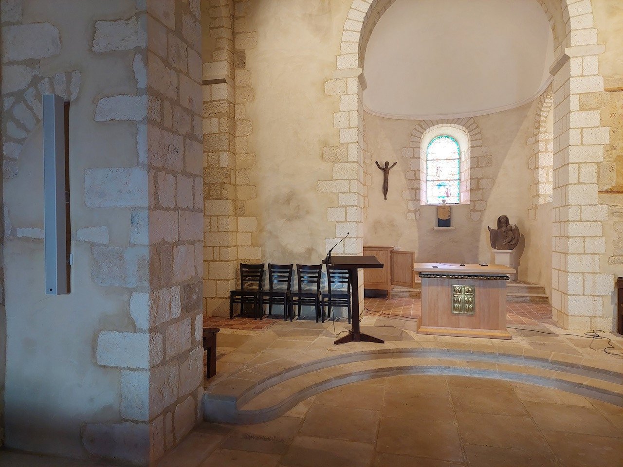Installation sonore dans une église — exemple de réalisation Leveque Acoustique